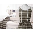 thumbnail image 5 of Soimoi Poly Georgette Fabric Horizontal Stripe Print Sewing Fabric Yard 52 Inch Wide, 5 of 5