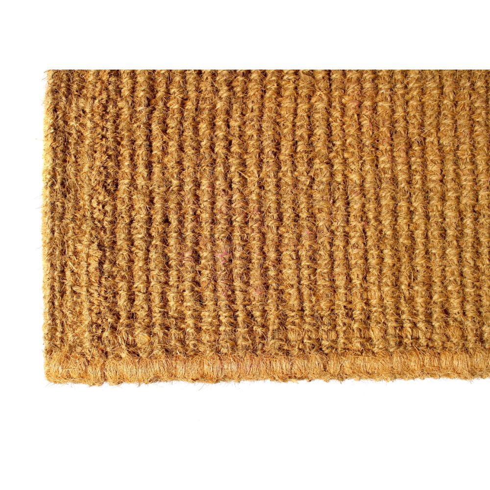 RugSmith Handloom Woven & Printed Ladybug Indoor and Outdoor Coir Doormat, 18" x 30"