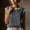 Gray, variant on Womens Cotton Linen Tank Tops Casual Boho Eyelet Embroidery Crewneck Sleeveless Tee Tops Trendy Soft Loose Fit Basic Shirts for Beach Vacation Party