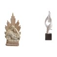 thumbnail image 1 of Estatua católica de resina, arte abstracto, figura de la Santísima Virgen, escultura moderna, adorno decorativo, acabado liso, adecuada para oficina,, 1 of 8