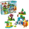 thumbnail image 1 of Set de juego de construcción LEGO DUPLO Town 3 en 1 Wild Animal, 1 of 6