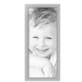 thumbnail image 2 of ArtToFrames 10" x 24" Stainless Steel Picture Frame, 10x24 inch Silver MDF Poster Frame (WOM-3882), 5 Pack, 2 of 8