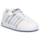 thumbnail image 1 of Tenis Children K-swiss Ontare De Piel Blanco-Azul-Rojo, 1 of 5