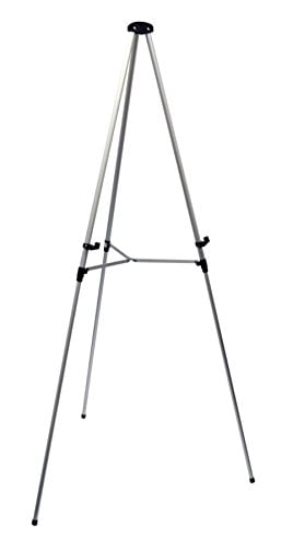 Office Depot Presentation Easel, Silver, FLX03202-001AA