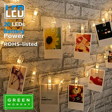 Where To Buy Starry String Lights TORCHSTAR 7.22 Feet, 20 LED Photo Clip Battery Operated Fairy String Lights, Perfect for Hanging Pictures, Cards, Artwork - White ()