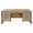 Light Brown, variant on Modern Wood Laminate Office Desk Fully Assembled Concrete Gray
