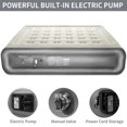 thumbnail image 4 of InnoTruth Queen Air Mattress Gray, 4 of 7