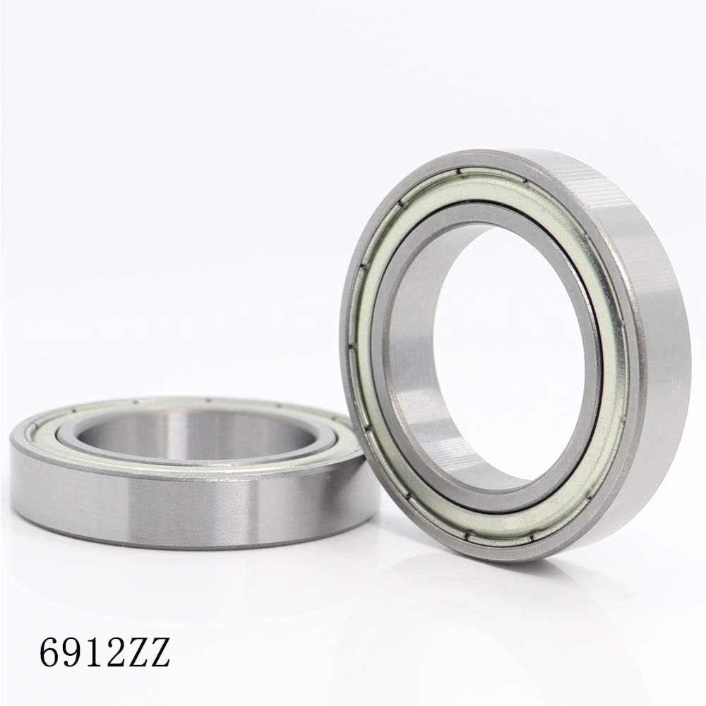 6912 ZZ Deep Groove Ball Bearing ABEC-1 Metric Thin Section Bearings 61912Z 6912ZZ Precision Bearing  60x85x13