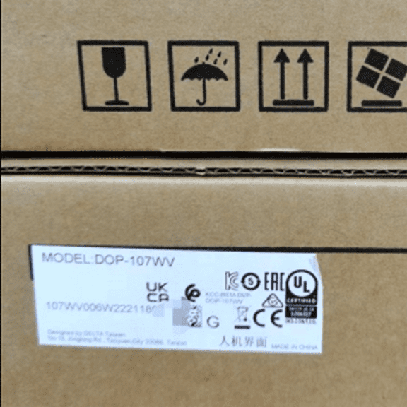 1PCS NEW  DOP-107WV HMI Touch Screen DC 24V 2/350mA 7 Inch