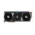 thumbnail image 3 of ZOTAC GAMING GeForce RTX 3090 TI AMP Extreme Holo - Graphics card - GF RTX 3090 Ti - 24 GB GDDR6X - PCIe 4.0 x16 - 3 x DisplayPort, HDMI, 3 of 5