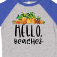 thumbnail image 4 of Inktastic Hello, Beaches Group of Pineapples Boys or Girls Toddler T-Shirt, 4 of 5