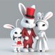 thumbnail image 1 of Diamond Painting 5D DIY Full Round Drill Rabbit Kit Arte Decoración del hogar (B6209) Hugtrwg Para estrenar, 1 of 9