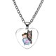 thumbnail image 1 of Collares con colgante de corazón de Super mamá, cabujón de cristal de amor para madre, regalos para el día de la madre de hija e hijo, 1 of 4