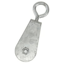 unbranded Pulleys Pulley System Gym Lifting Pulley Reliable Pulley Fitness 9X3.2cm Silver