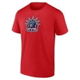 thumbnail image 2 of Men's  Red New York Rangers Primary Logo T-Shirt, 2 of 3