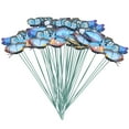 thumbnail image 2 of Estacas de Mariposas, Simulación de Simulaciónada Realista Decoración de Mariposas Estacas de Jardín Adornos de Jardín de Luz Duradero Para decoración, 2 of 7