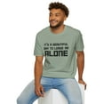 thumbnail image 6 of Funny Mens Tshirt Leave me Alone tee Sarcastic Graphic Shirt for Men, 6 of 6
