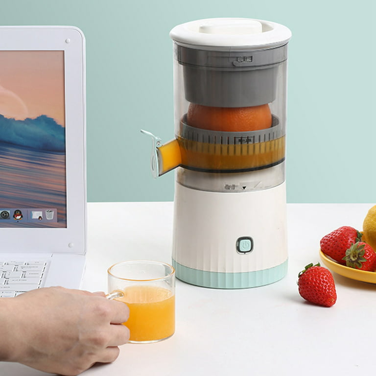  Electric Citrus Juicer, Rechargeable Juicer Machine with USB  Cable and Cleaning Brush, Orange Lime Lemon Grapefruit Juicer Squeezer,  Easy to Clean Portable Juicer: Home & Kitchen