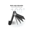 thumbnail image 5 of QUEST -Ugreen Tablet Stand Holder Adjustable Portable & Foldable, Black, 5 of 6