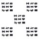 thumbnail image 1 of Qarigey 9 Pieces Hair State Patch Small Styling Shop Salon Household Clips Tools Seamless Accessories Lady Sticker Lightweight Type2 NO2, 1 of 6
