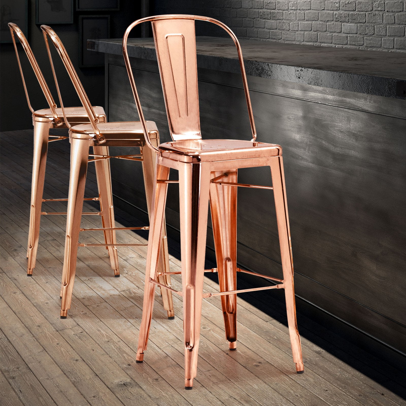 Elio Bar Chair Multiple Colors Set Of 2 Com