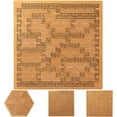 thumbnail image 1 of Fractal Tray Puzzles, Hard Difficult Wooden Jigsaw Puzzles for Adults, Unique Irregular Creative Labyrinth Impossible Difficult, Reverse Thinking Puzzle, No Image Puzzle (A), 1 of 7