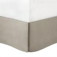 thumbnail image 3 of Madison Park Queen Comforter Sets, 7-Piece Tufted Pintuk Bed in a Bag Bed Set, Satin Luxury Taupe Comforter Bedding Set with Decor Pillow, 3 of 11