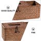 thumbnail image 5 of Luxshiny 1Ud Caja De Almacenamiento Tejida En Marina Color Café Con Y Compartimentos, 5 of 5