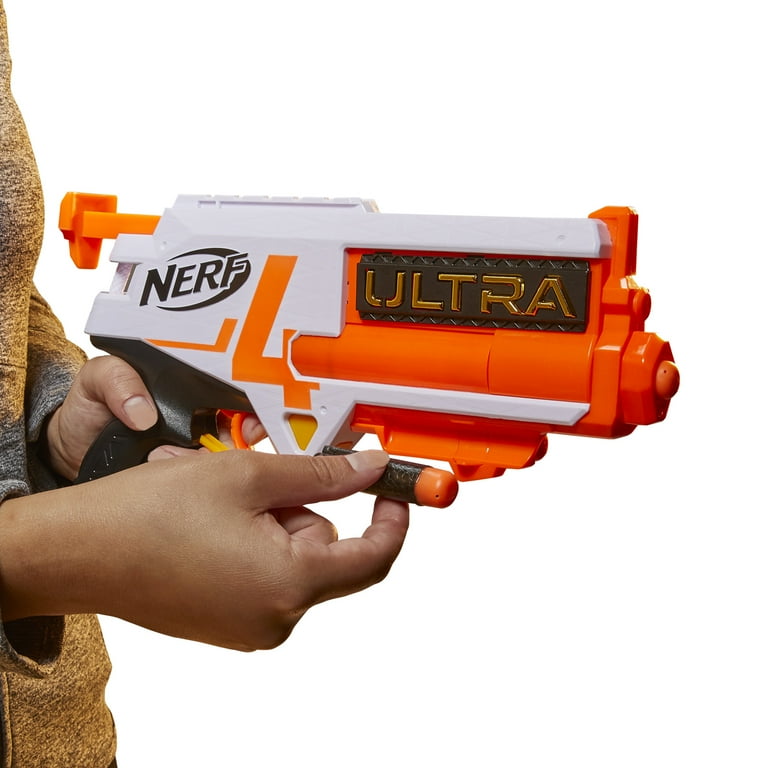 Nerf Ultra Four Blaster, Includes 4 Official Nerf Darts - Walmart.com