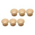 thumbnail image 4 of DOLITY Poignées de Tiroir, Boutons d'Armoire en Bois, Poignée de Commode de Cuisine, Poignées Décoratives 6 Pcs Convexes Rondes, 4 of 9