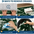 thumbnail image 6 of 4x6 Christmas Area Rug - Washable Low Pile Indoor Carpet with Non-Slip Backing, Indoor Printed Holiday Rug for Entryway Kitchen Bedroom, 6 of 6