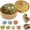 Green, variant on Dumplings Squishy Stress Balls Fidget Sensory Toys Mystery Dumplings Squishy Soft Squeeze Decompression Dough for Adults
