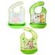 thumbnail image 1 of Baberos para bebés con recogedor de alimentos de plástico blando: babero y babero para alimentar, 1 of 5