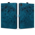 thumbnail image 2 of FJLBDE Case for Lenovo Tab 10.1 inch 2025 Released K10C TB311FU with Stand, Card Slot, Embossed Cat PU Leather Cover, Blue, 2 of 7