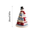 thumbnail image 3 of Christmas Crochet Kit for Beginners, DIY Storybook Stacked‑Book Ornament Craft Set, with Yarn, Hook, Stuffing & Instruction Booklet, Holiday Hand‑Made Decor Gift for Craft Lovers, 3 of 4