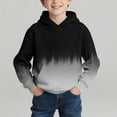thumbnail image 2 of Posijego Boys Hoodies Spring Casual Long Sleeve Pullover Sweatshirt Lightweight Athletic Hooded Tops Size 4-14 Years, 2 of 7