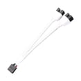 thumbnail image 1 of Cable de extensión USB de 9 pines para placa base, de 9 pines a doble 9USB, multifunción, malla , resistente, para componentes del hogar., 1 of 9