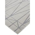 thumbnail image 6 of Feizy Micah Modern Geometric, White/Silver/Gray, 2'10" x 7'10" Runner Sheen Stain Resistant Fade Resistant Mid-Century Modern Design Carpet for Living Dining Bed Room, 6 of 7