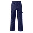 thumbnail image 5 of WERYOUNG Boys Girls Cargo Pants Elastic Drawstring Waist Straight Leg Trousers Kids Loose Fit Back To School Pants 15-16 Years, 5 of 6