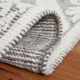 thumbnail image 6 of SAFAVIEH Vermont Trinity Floral Geometric Wool Runner Rug, Ivory/Brown, 2'3" x 8', 6 of 9
