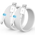 thumbnail image 1 of Cable USB a USB-C LDHTY de 3 m, carga rápida, paquete de 2, 1 of 7
