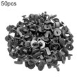 thumbnail image 1 of Soumake 50Pcs Car Push Type Rivet Bumper Fender Fixed Clamp Fastener for Peugeot Citroen, 1 of 1