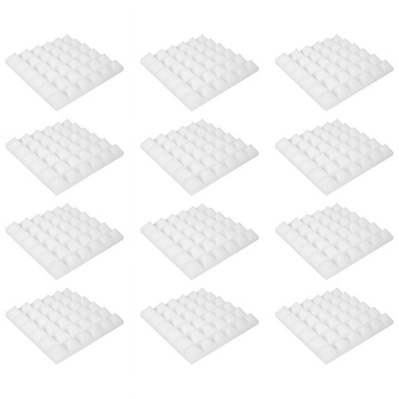 12 Pack Acoustic Panels,Sound Proof Foam Panels,Studio Soundproofing Wedges,Wall Reduce Noise Foam,for Music Studio,Etc