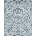 thumbnail image 3 of Transitional 9x12 Area Rug (8'10'' x 12'2'') Floral Blue, Gray Living Room Easy to Clean, 3 of 10