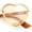 Gold Tortoise - Beige, variant on Womens Retro Rimless Heart Shape Metal Rim Sunglasses Gold Pink - Blue Pink