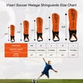 thumbnail image 3 of Espinillera de fútbol Vizari Malaga para niños verde X-Small, 3 of 7