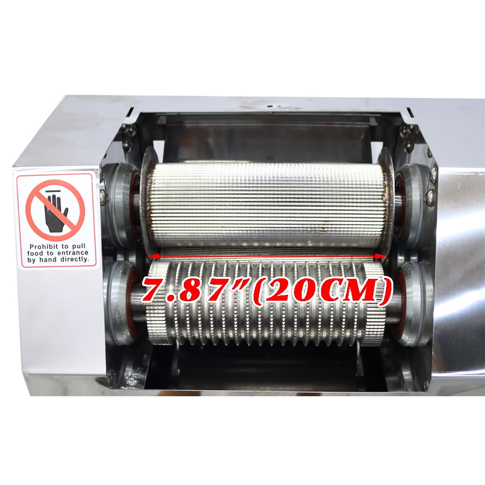 3 Rollers Sugarcane Ginger Press Juicer Electric Commercial 110V 1500W