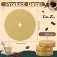 thumbnail image 2 of PinesC 800 Count Percolator Coffee Filters, 3.75 Inch Percolator Disc Coffee Pot Filters Natural Unbleached Disposable Camping Coffee Paper Filter, 2 of 5