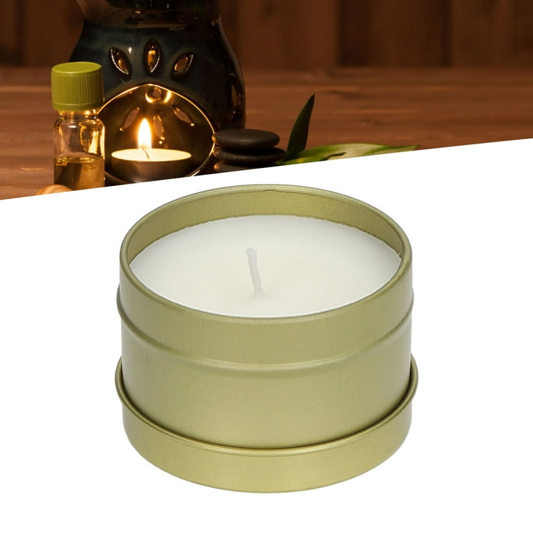 Emergency Candle, Light Survival Candle Fragrant Portable For Outdoor  Gold,Black