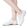 thumbnail image 6 of DADAWEN White Cheerleading Shoes for Girls Athletic Training Sneakers Competition Sport Shoes Size 2.5 Kids, 6 of 6